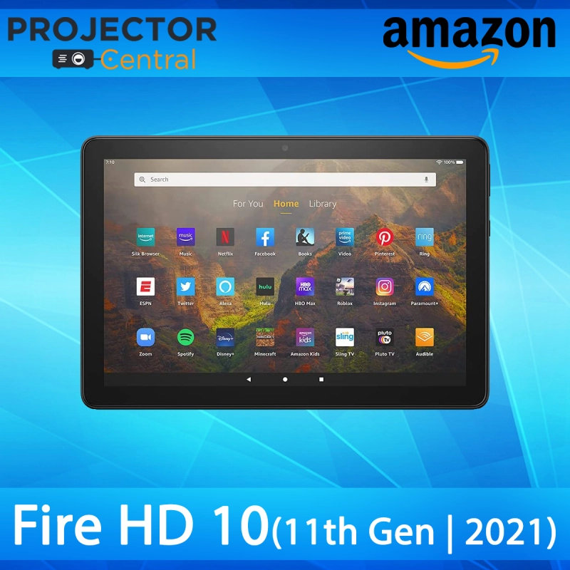 ภาพหน้าปกสินค้าAmazon Fire HD 10 tablet ( 11th Gen  2021 Release) Amazon Fire HD 10.1 Inch , 1080p Full HD , 32GB or 64GB and Introd Fire HD 10 Plus tablet, 10.1", 1080p Full HD, 32GB or 64GB