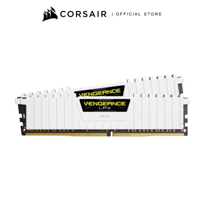 CORSAIR VENGEANCE® LPX 16GB (2 x 8GB) DDR4 DRAM 3200MHz C16 Memory Kit – White
