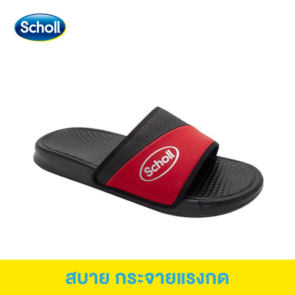 Scholl รองเท้าสกอลล์-แมมโบ้ Mambo รองเท้าแตะสวม สำหรับผู้ชายและผู้หญิง รองเท้าสุขภาพ เหมาะกับรองช้ำ นุ่มสบาย