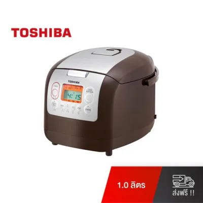 Toshiba หม้อหุงข้าวดิจิตอล รุ่น RC-10NMF(H)A ความจุ 1 ลิตร (สีน้ำตาล)