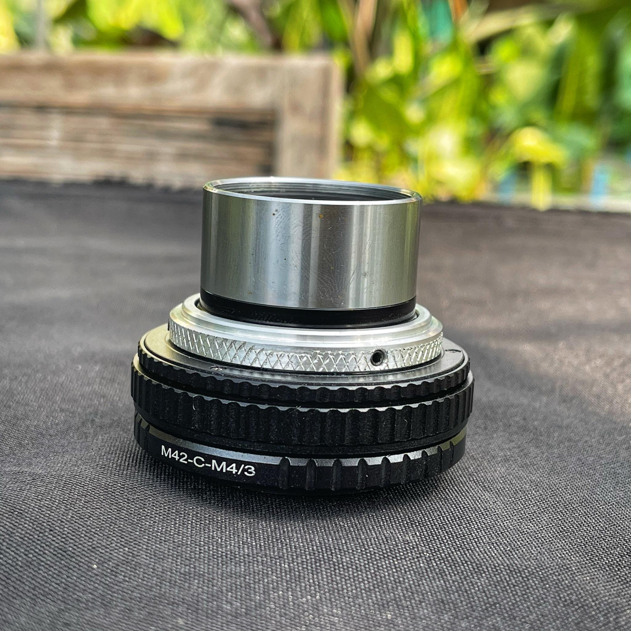 SANKYO CINE LENS 38MM.F1.4 MODIFIED M4/3 MOUNT ราคา 4,900 บาท*ส่งฟรี