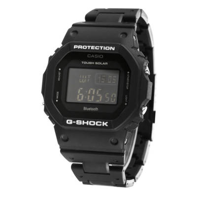 CASIO นาฬิกาผู้ชาย G-Shock (35mm, ตัวเรือนสีดำ, สายสีดำ) รุ่น GW-B5600 CASIO นาฬิกาผู้ชาย G-Shock (35mm, ตัวเรือนสีดำ, สายสีดำ) รุ่น GW-B5600