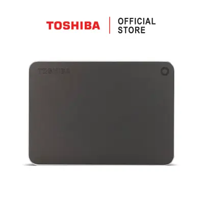 Toshiba External Harddrive (2TB) สีดำ รุ่น Canvio PremiumP2 External HDD 2TB USB3.0 Black