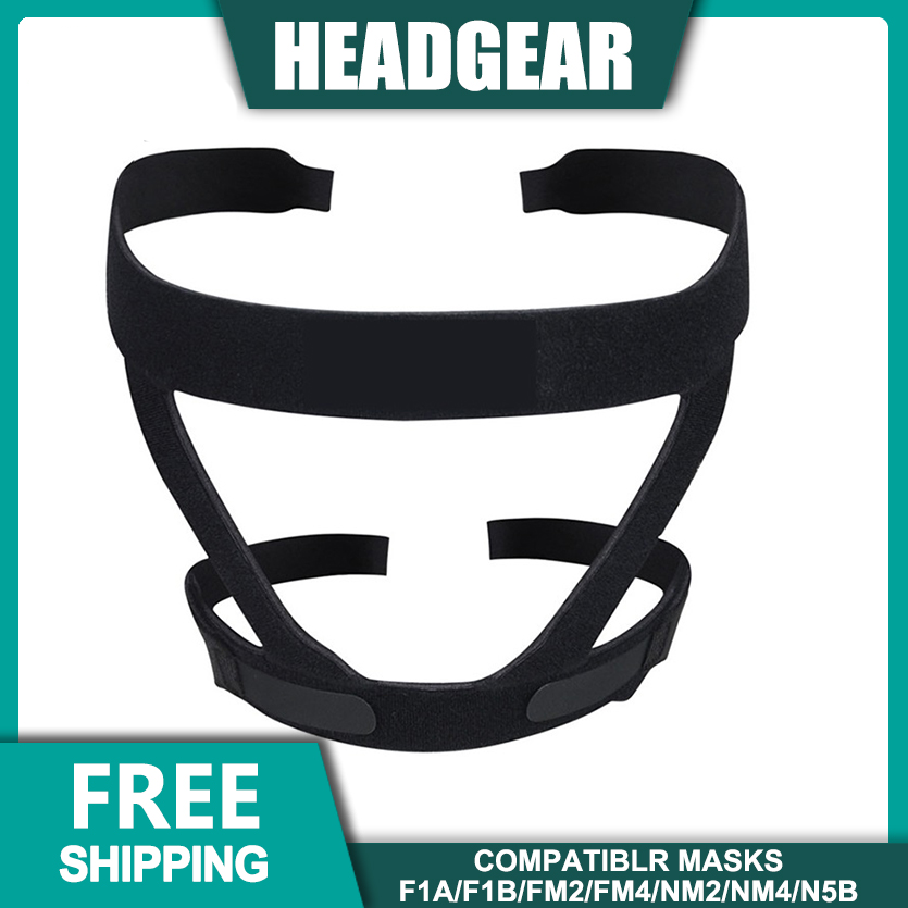 BMC Universal Headgear for CPAP/ AUTO CPAP/ BiPAP หน้ากากระบบทางเดินหายใจการนอนหลับคุณภาพสูงเพื่อกรนทางเดินหายใจ ราคา 132 บาท*ส่งฟรี