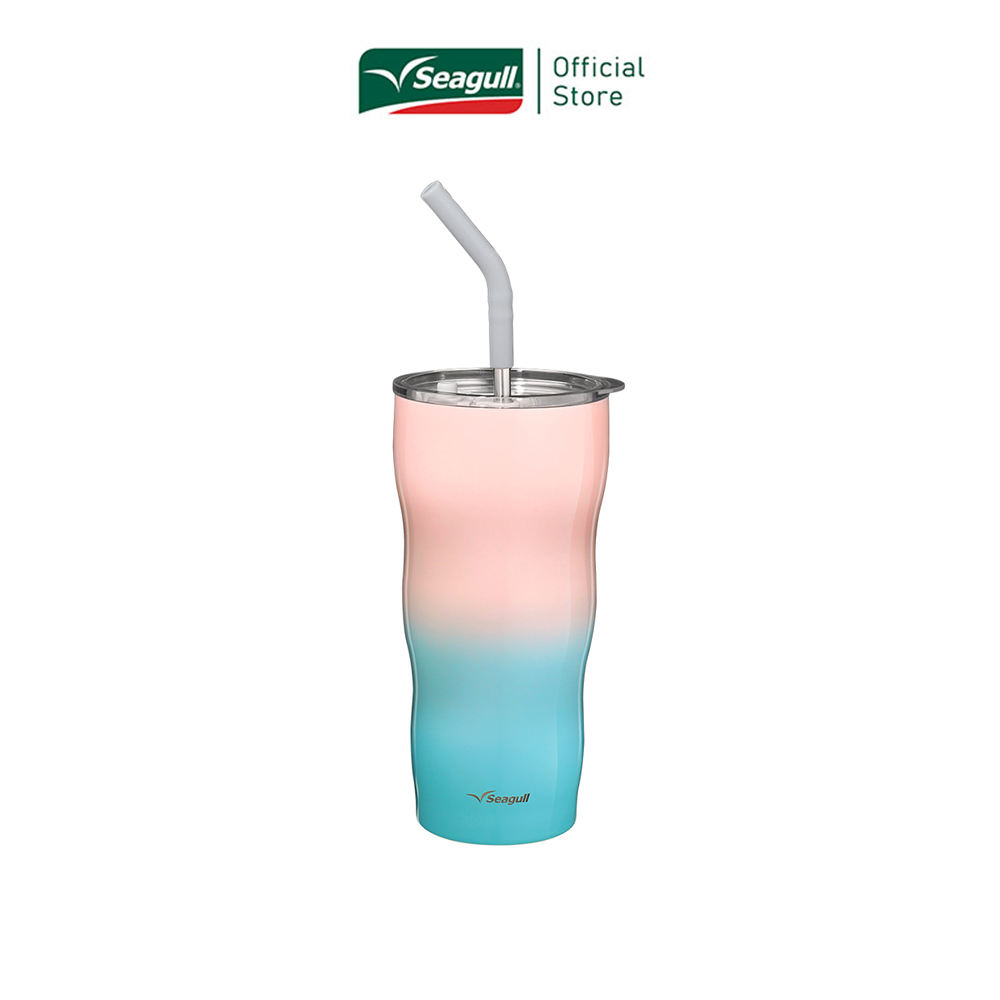 Seagull แก้วน้ำสุญญากาศ ไอศกรีม 0.8 ลิตร (ชมพู-ฟ้า) ราคา 389 บาท*ส่งฟรี
