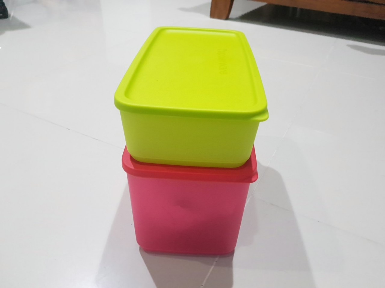 Tupperware กล่องผักผลไม้ (2) ราคา 995 บาท*ส่งฟรี