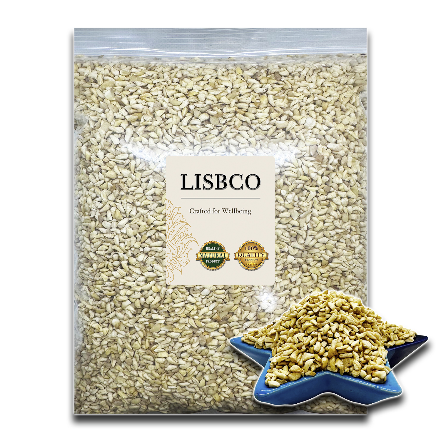 Cashew Nuts Diced Raw 1 kg Grade AA Suitable for Baking ราคา 120 บาท*ส่งฟรี
