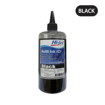 Hi-jet Canon Inkjet Refill Ink 500 ml. ( BLACK ) (4)
