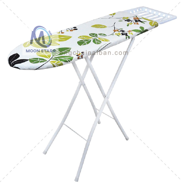 โต๊ะรีดผ้าจัมโบ้ โต๊ะรีด 6 ระดับ ขนาด 34* 112 ซม. เกรดเอ คละลาย เลือกโทนสีได้ ms ms99