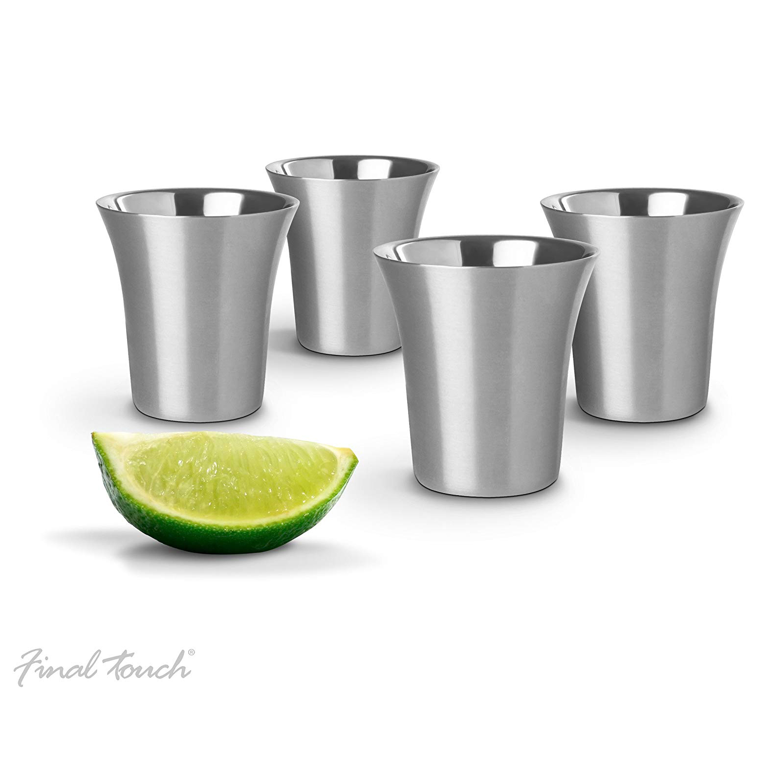 Final Touch Double-Wall Shot Glasses ชุดแก้วช็อต รุ่น FTA1855 (4/pack) ราคา 895 บาท*ส่งฟรี