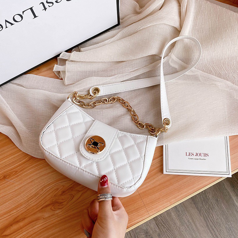 DJ401 Lilac Shoulder Bag