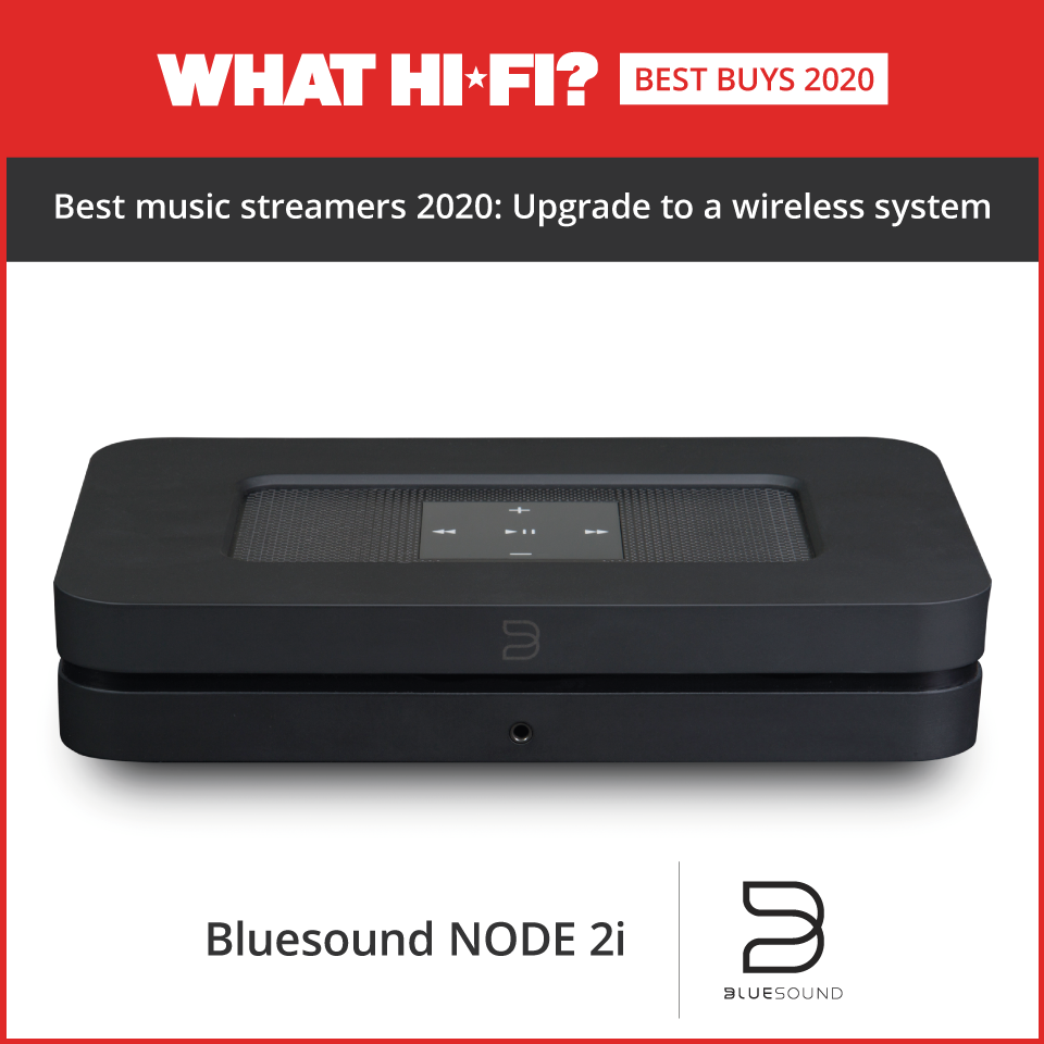 Bluesound NODE 2i Wireless Multi-Room Hi-Res Music Streamer เครื่องเล่นสตรีมมิ่ง มีแดคในตัว32-Bit, 192 KHz