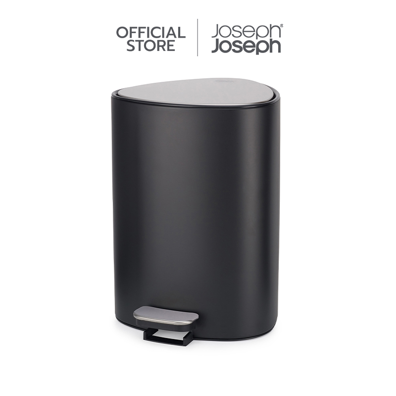 Joseph Joseph ถังขยะสแตนเลสความจุ 5 ลิตร รุ่น EasyStore สี Matt Black N70595 ราคา 2,992 บาท*ส่งฟรี