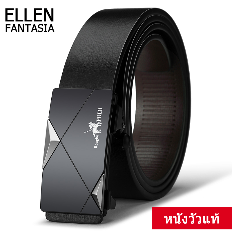 ELLEN Fantasia เข็มขัดแฟชั่น หัวเข็มขัดอัตโนมัติ เข็มขัดผู้ชายอ้วน เข็มขัดผู้ชายหนังแท้ เข็มขัดผู้ชาย เข็มขัดผู้ชายแฟชั่น เข็มขัดหนังวัวแท