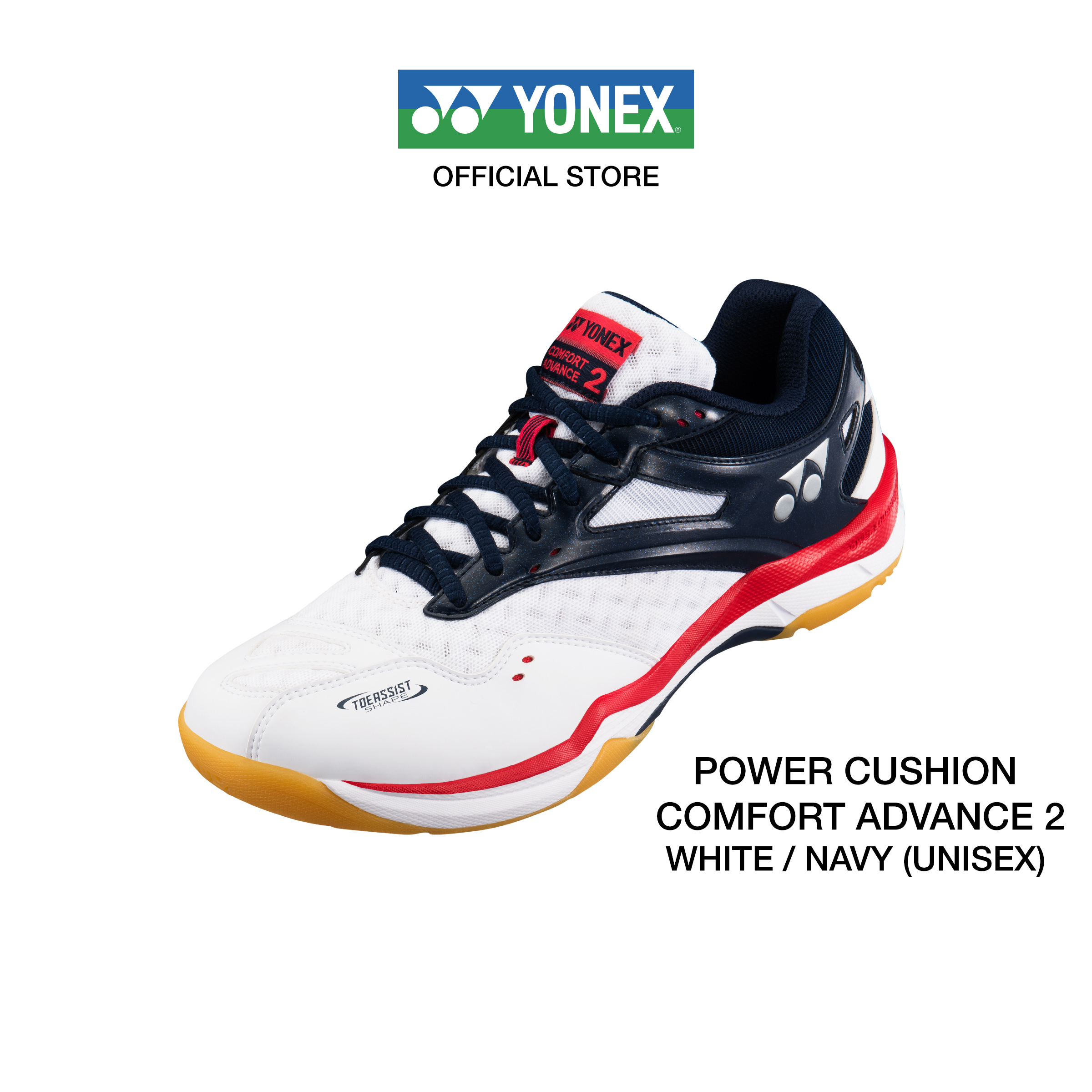 (SIZE US MEN) รองเท้าแบดมินตัน YONEX รุ่น POWER CUSHION COMFORT ADVANCE 2 (SHBCFA2) รองเท้าสำหรับผู้เริ่มต้นเล่นแบดมินตัน ต้องการรองเท้าที่ให้ความรู้สึกนุ่มสบาย