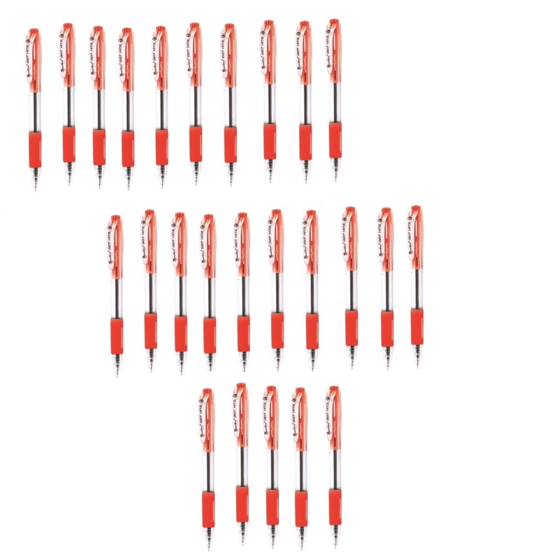 ปากกาลูกลื่น Quantum 007 Hitz (0.7 mm) หมึกสีแดง หมึกสีน้ำเงิน