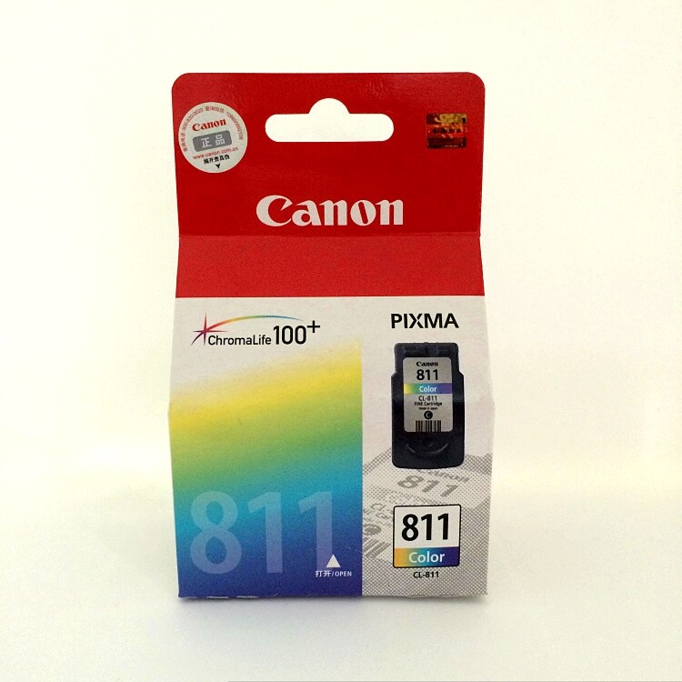 ตลับหมึกแคนนอน canon 811 color/810 black ของแท้ใหม่100% จากศูนย์ มีกล่อง！IP2770/ IP2772/ MP237/ MP245/ MP258/ MP276/ MP287