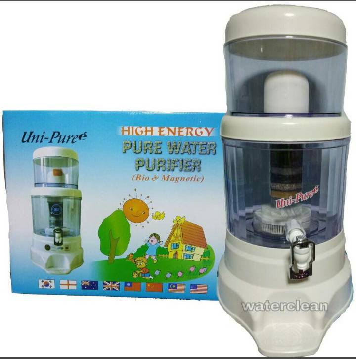 Unipure water purifier mineral with L htc8 stages Unipure transparent tank filter mineral water water filling type top resolution 0.3 micron, It active breasted parallel with floor simple mineral ราคา 1,780 บาท*ส่งฟรี
