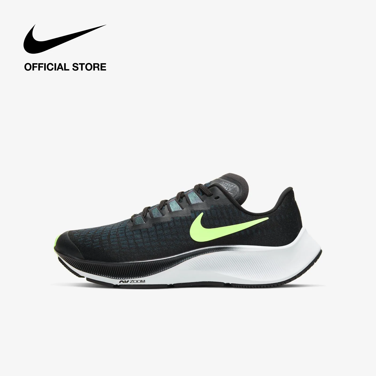 Nike Kids' Air Zoom Pegasus 37 Running Shoes - Black ไนกี้ รองเท้าวิ่งเด็ก แอร์ ซูม เปกาซัส 37 - สีดำ