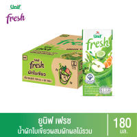[ยกลัง 36 กล่อง] ยูนิฟ เฟรช น้ำผักผลไม้รวม 40% 180 มล.