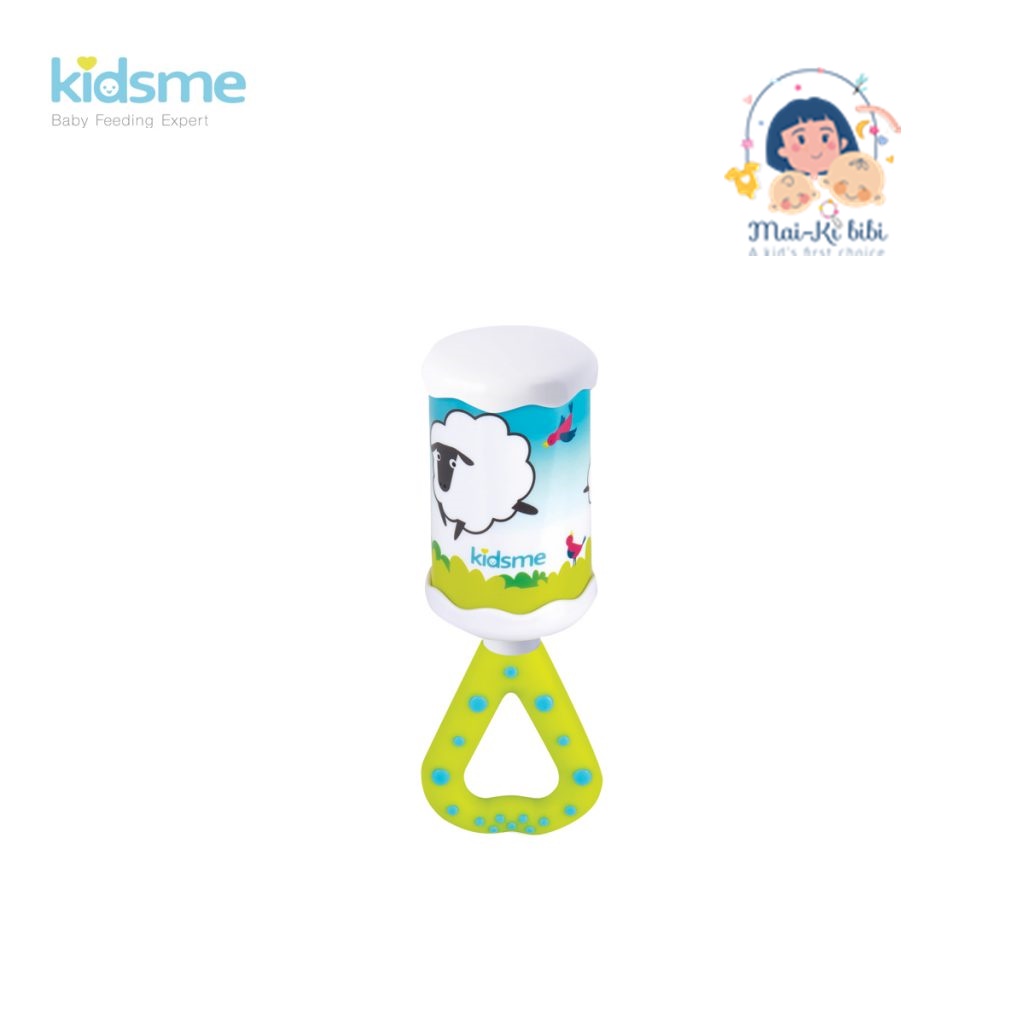 Kidsme Little Lamb Chime Rattle ของเล่นเขย่ามือแบบมีเสียงลายแกะ