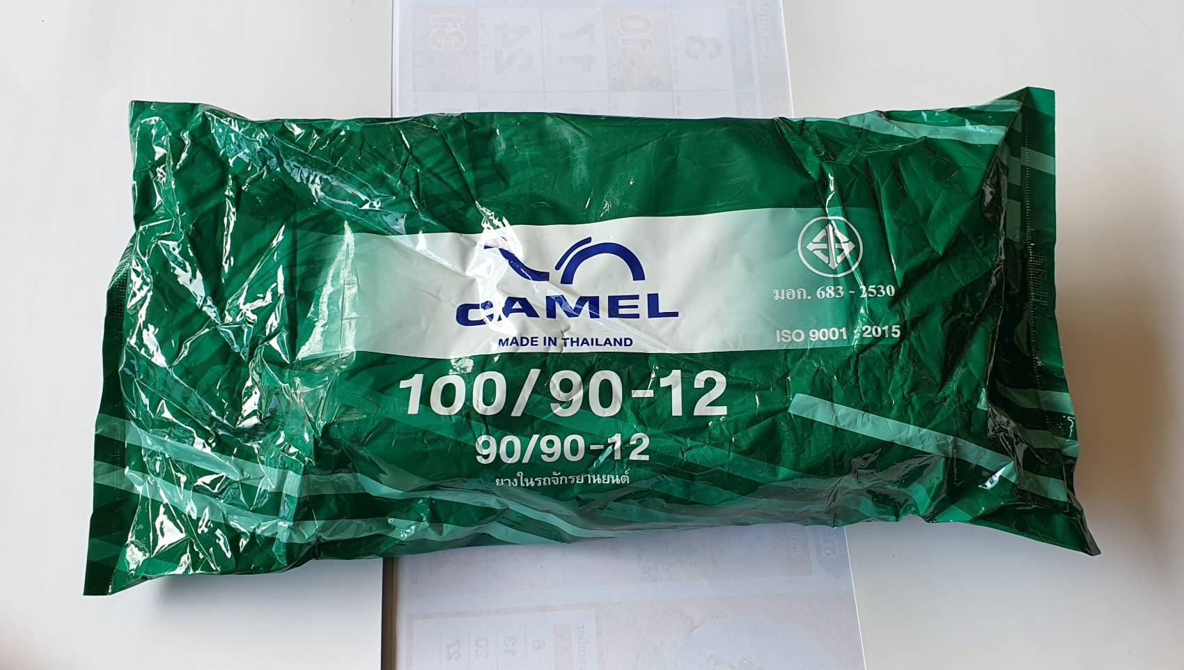 100/90-12,90/90-12,80/100-12 ยางใน ยี่ห้อ camel