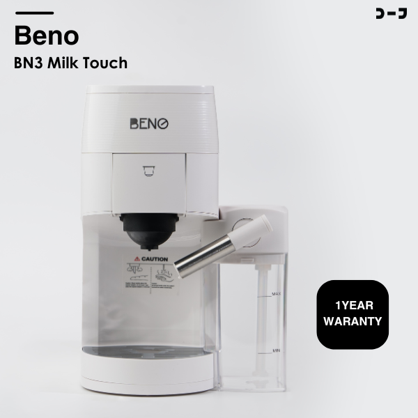 เครื่องชงกาแฟเอสเพรสโซ่ ยี่ห้อ BENO รุ่น BN3 และรุ่น BN3 MILK Touch ราคา 3,590 บาท*ส่งฟรี
