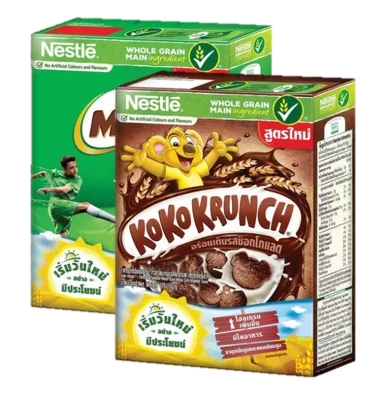 Nestle Cereal Set (Koko Krunch 170g + Milo Chocolate 170g)