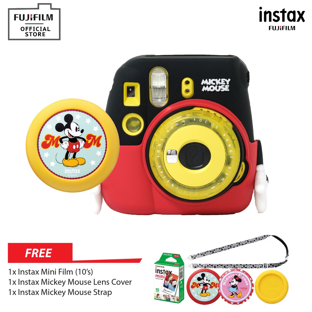 Fujifilm Instax Mini 9 Mickey Mouse Set โพลารอยด์ mini 9 เซ็ตสุดคุ้ม รับประกันศูนย์ไทย