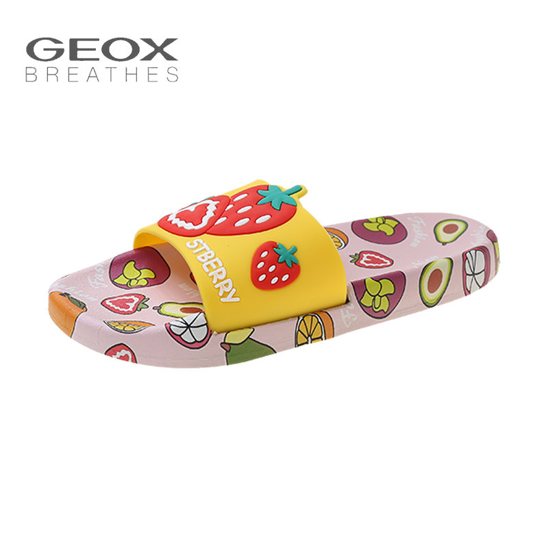 GEOX_2024 Summer New Women's Shoes Fashion Cute Fruit Indoor and Outdoor Slippers