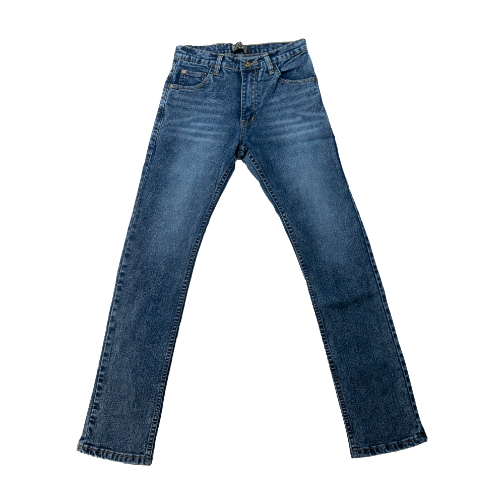 Blacksheepjeans กางเกงยีนส์ทรงสกินนี่ UNISEX สีกลาง รุ่น BSMSK-240805 ราคา 2,800 บาท*ส่งฟรี