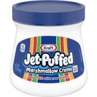 Kraft Jet-Puffed Fluff Marshmallow Creme Spreads (USA Imported) 198g. คราฟ์ ฟลัฟฟ์ มาร์ชแมลโลว์ แบบครีม​ สเปรดขนมปัง 