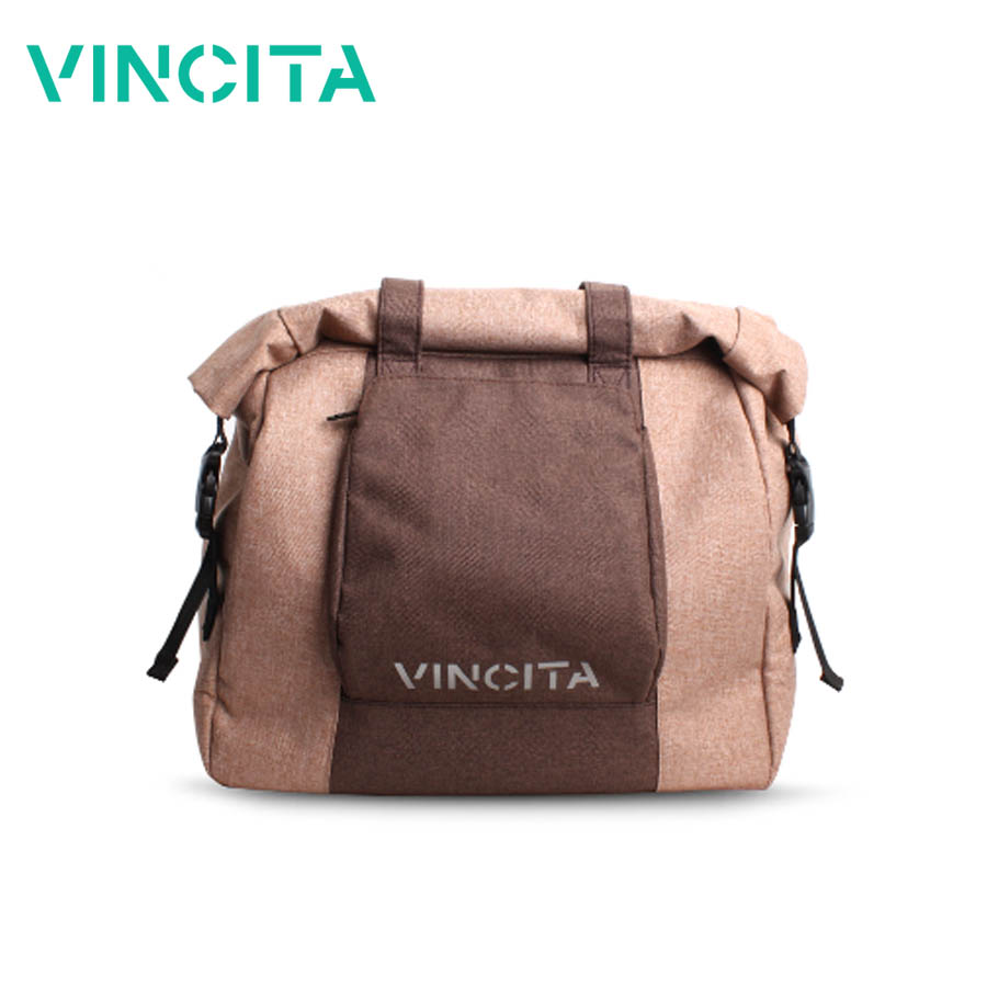 Vincita กระเป๋าแพนเนียร์เดี่ยว กระเป๋าติดตะแกรงหลัง พร้อมผ้าคลุมกันฝน (วิคตอเรีย) วินสิตา B071U - SINGLE PANNIER (VICTORIA) FADED ราคา 2,609 บาท*ส่งฟรี