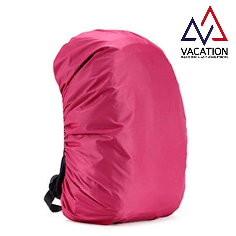 VACATION สินค้าพร้อมส่ง !! ส่งจากไทย 35 ลิตร Rain Cover ผ้าคลุมกระเป๋า raincover กันน้ำ กันฝน กันฝุ่น กัน UV คลุมกระเป๋า Camping Hiking go vacation