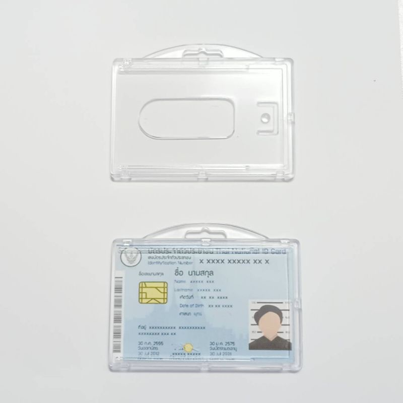กรอบใส่บัตร กรอบใส่บัตรพนักงาน กรอบใส่การ์ดอะคริลิค ที่ใส่การ์ด กรอบบัตร การ์ดเคส ที่ใส่บัตร กรอบป้ายชื่อ