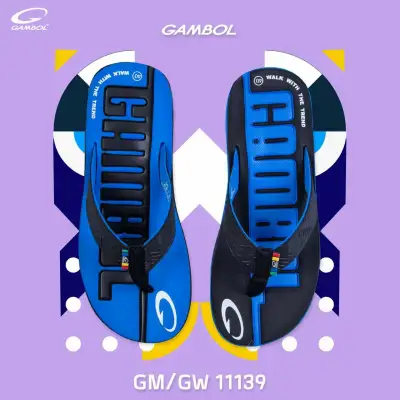 Gambol รองเท้าแตะแบบคีบ GM11139 ไซส์ 38-44