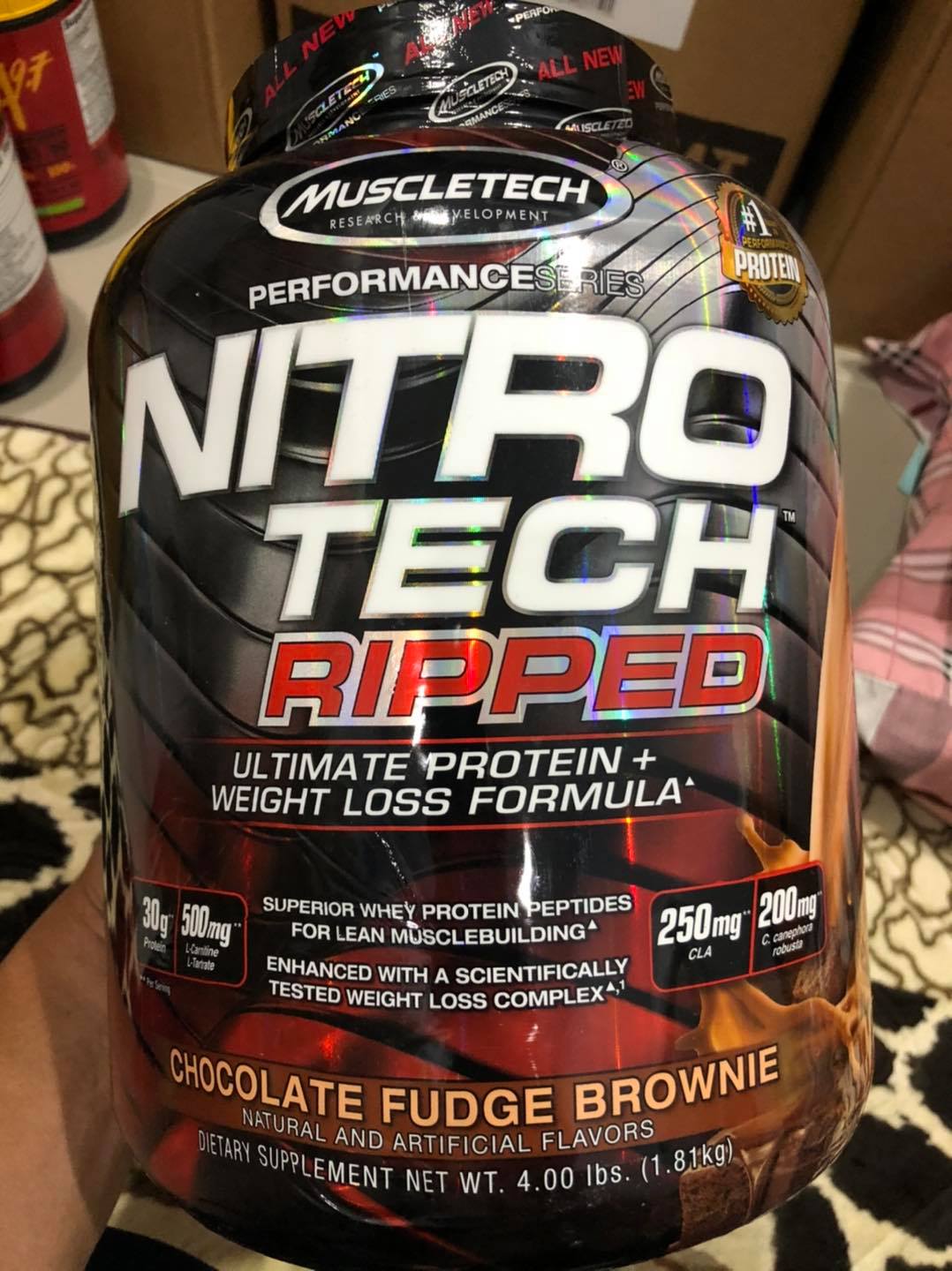 Nitro tech RIPPED 🔥🔥เวย์ตัวเทพ เพิ่มกล้ามและลีนไขมัน D whey