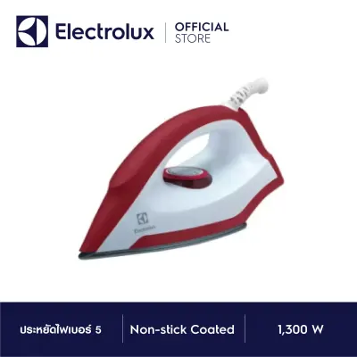 ELECTROLUX เตารีดแห้ง รุ่น EDI1004 (สีขาว-แดง)