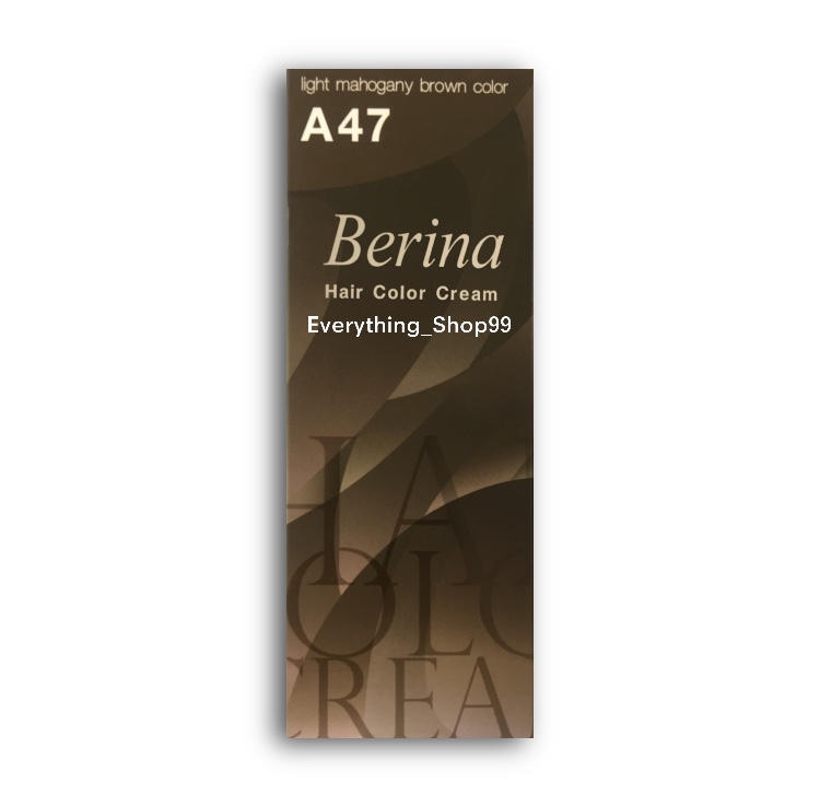 Berina #เบอริน่า #ยาย้อมผม #สีย้อมผม #สีผม 47 เฉดสี #ราคาส่ง #ทำสีผมเบอริน่าA1ถึงA47