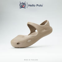 Hello Polo รองเท้าแฟชั่นผู้หญิง รองเท้าแมรี่เจน ทรงบัลเล่ต์ กันลื่นและทนทาน วัสดุ EVA เบาสบาย คลายเมื่อยเท้า รุ่น HP8070