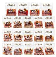 Pet8 ขนมสุนัข สันในไก่แท้ Jerky (ห่อใส) 320-420G ใหม่ทุกชิ้นทุกห่อ*โปรดอ่านรายละเอียดก่อนสั่งซื้อ