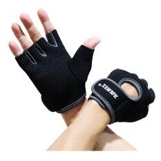 Fitness Glove Weight Lifting Gloves AOLIKES ถุงมือฟิตเนส ไซส์ L (Gray) รุ่น ALG-S04