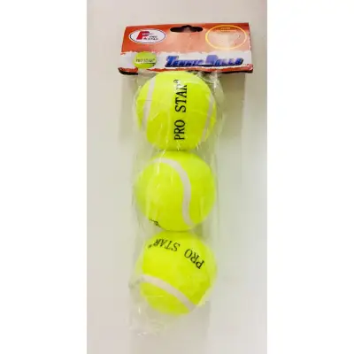 PRO STAR Tennis Ball: 3 Balls Set