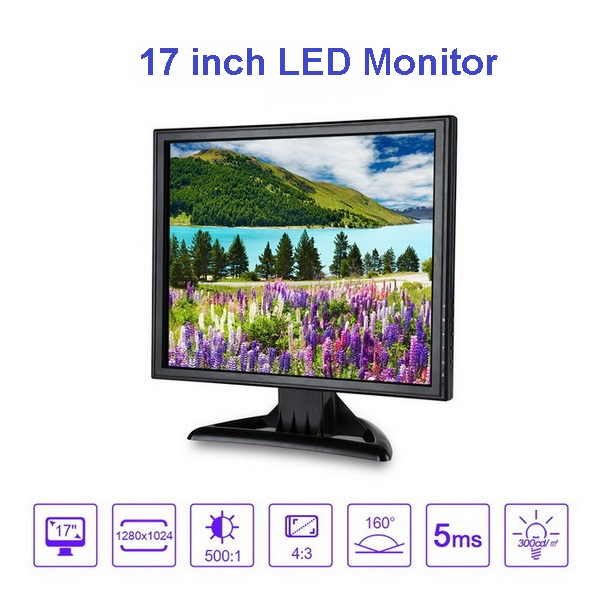 LCD Monitor LED for inch (4:3) Brand: EYOYO per display CCTV, per screen computer, and CCD, DVR guarantee you years ราคา 7,900 บาท*ส่งฟรี