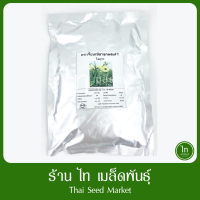 กระเจี๊ยบเขียว โอคูระ เมล็ดพันธ์ุ กระเจี๊ยบเขียว ตรา เสือดาว บรรจุ 50/100/500 กรัม