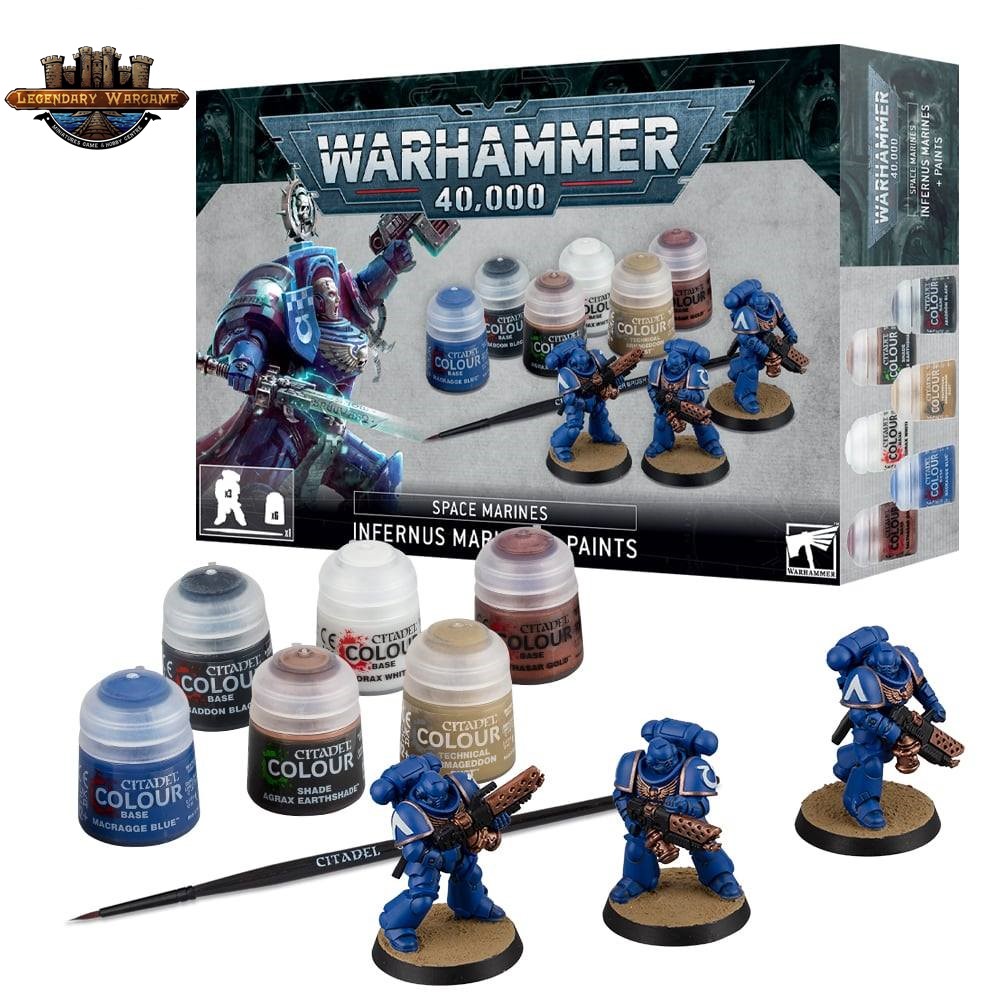 {New-release}[BSF ready to ship] Infernus Marines + paints game models ราคา 1,300 บาท*ส่งฟรี