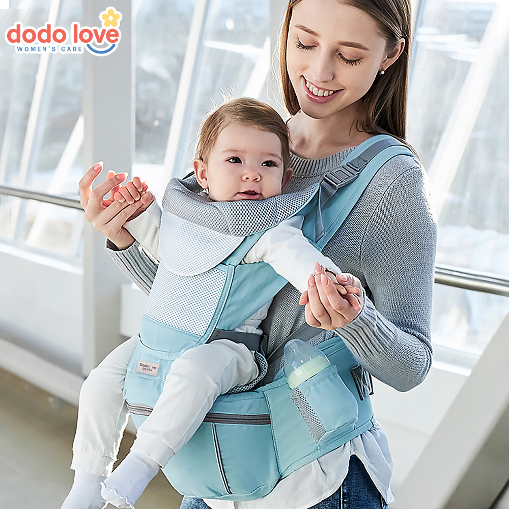 Dodolove Womens Care เป้อุ้มเด็ก เป้อุ้มเด็กแบบมีที่นั่ง ที่นั่งคาดเอว อุ้มเด็กพร้อมเป้สะพาย ถอดประกอบได้