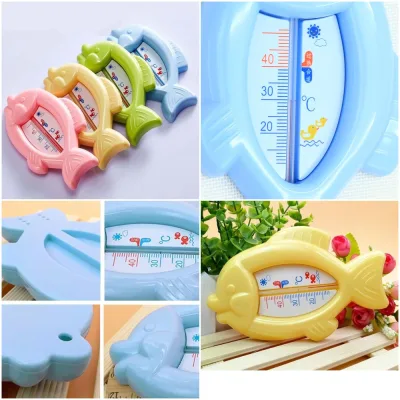 Baby Bath Shower Water Temperature Thermometer, Fun Cute Fish-Shaped Toy เทอร์โมมิเตอร์วัดอุณหภูมิน้ำอาบน้ำเด็กของเล่นรูปปลาน่ารัก