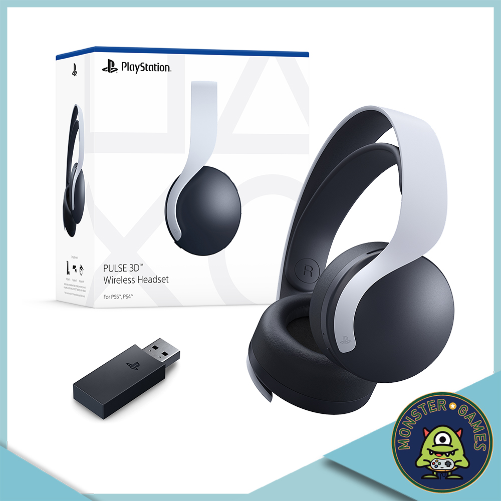 PlayStation 5 PULSE 3D Wireless Headset หูฟังไร้สาย Ps5 (หูฟัง ps5)(หูฟัง ps.5)(หูฟังไร้สาย)(หูฟังสำหรับเล่นเกมส์)(PS5 PULSE 3D Wireless Headset)