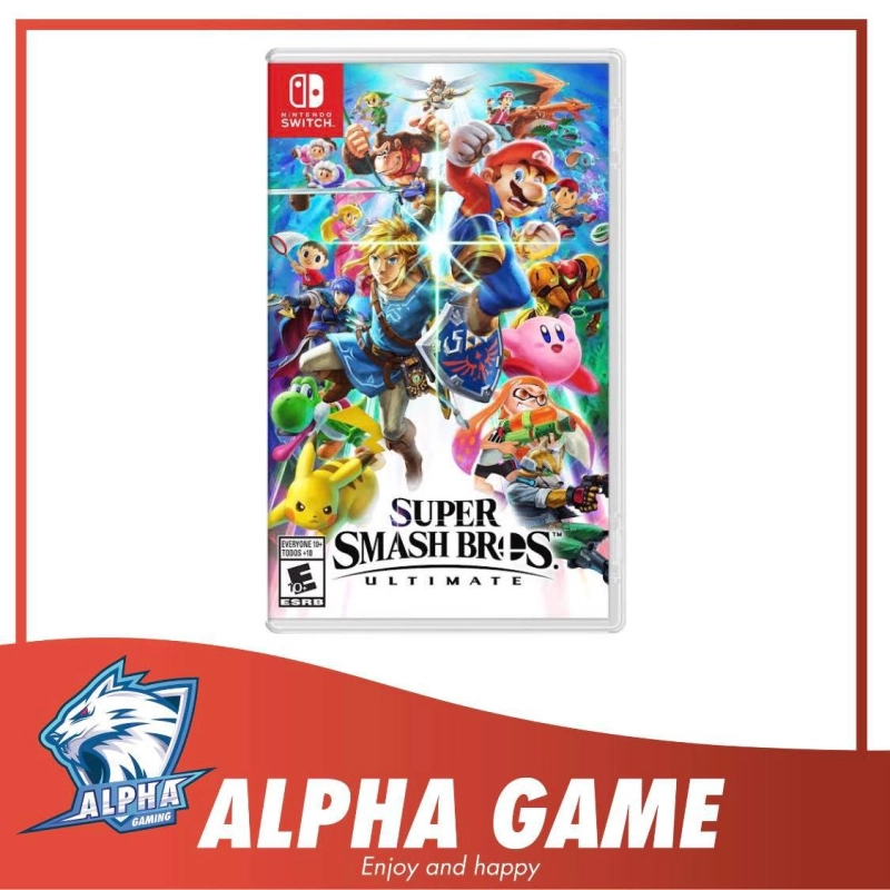 ภาพหน้าปกสินค้า(มือ 1) Nintendo Switch : Super Smash Bros Ultimate (Zone US)